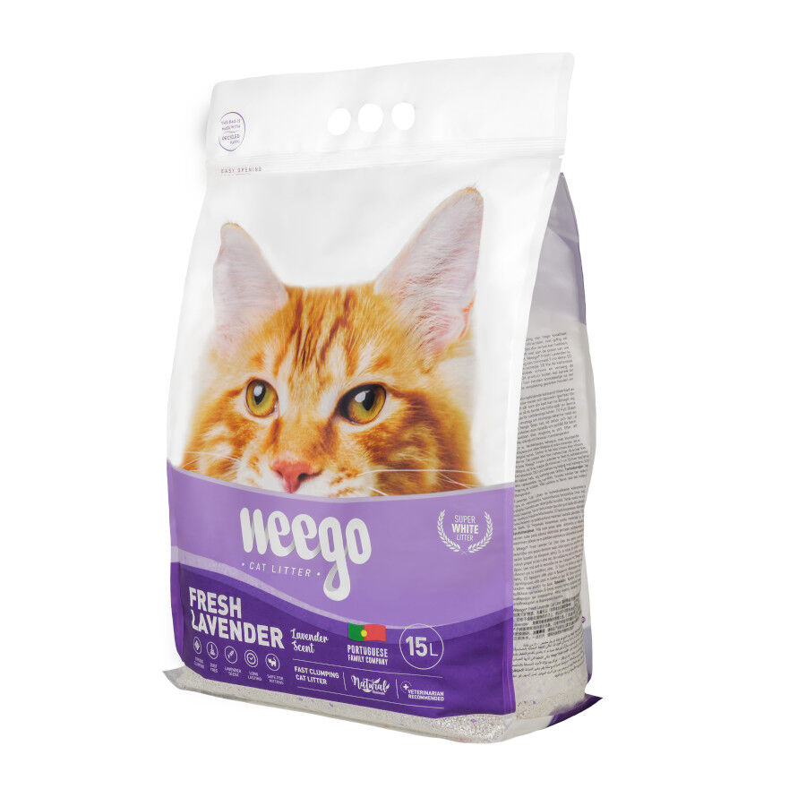 Weego Fresh Lavender Areia Aglomerante para gatos, , large Imagem n&uacute;mero 7