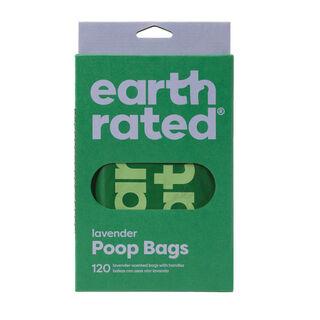 Earth Rated Easy Tie Lavanda Sacos com asas para fezes de cão