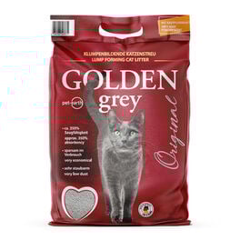 Golden Grey Areia Fina Aglomerante para gatos