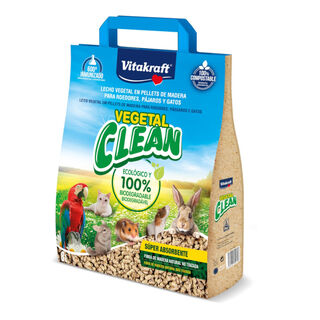 Vitakraft Vegetal Clean Pellets de Madeira para animais