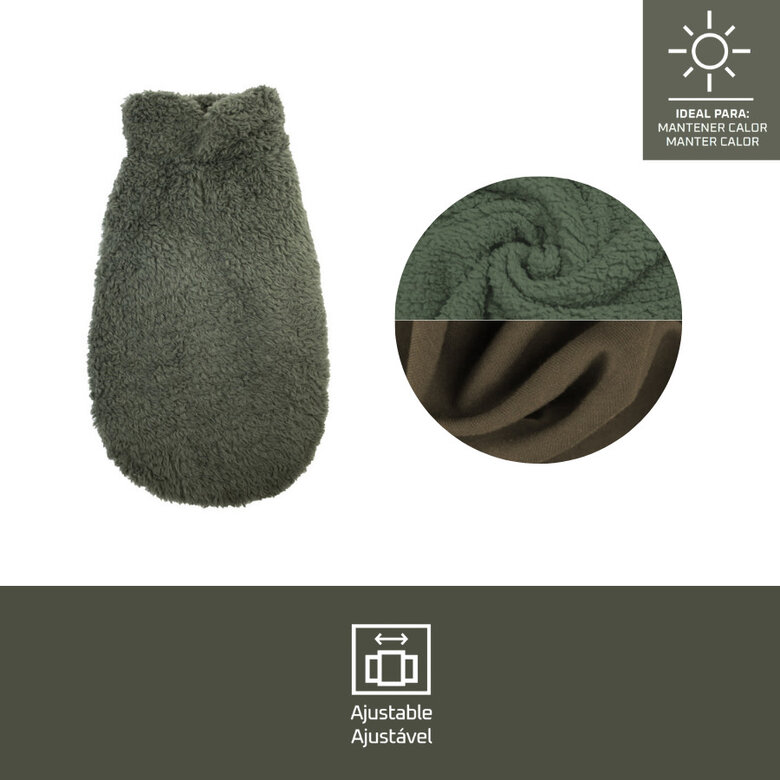 Outech Camisola em Borrego Caqui para cães,  Imagem número 5 Outech Camisola em Borrego Caqui para cães, , large Imagem número 5