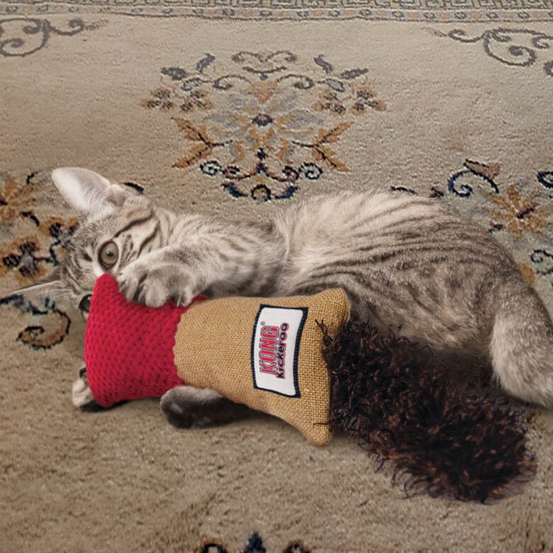 Kong Kickeroo Cuddler peluche para gatos,  Imagem número 3 Kong Kickeroo Cuddler peluche para gatos, , large Imagem número 3
