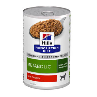 Hill's Prescription Diet Metabolic Frango lata para cães