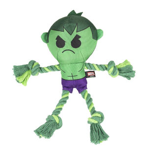 Disney Marvel Hulk de Peluche com Corda para cães