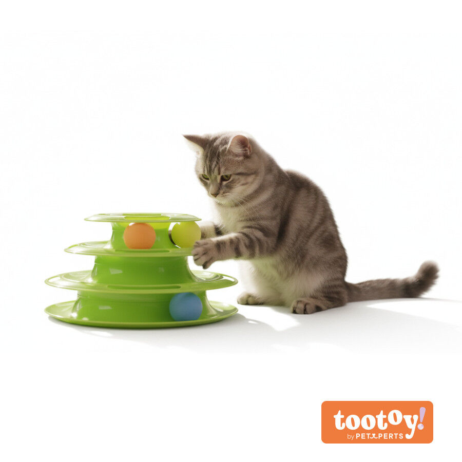 Tootoy! Interactive & Stimulate Brinquedo torre interativa para gatos, , large Imagem n&uacute;mero 9