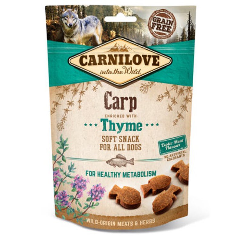 Carnilove Soft Snack Carpa snack para perro blando image number null