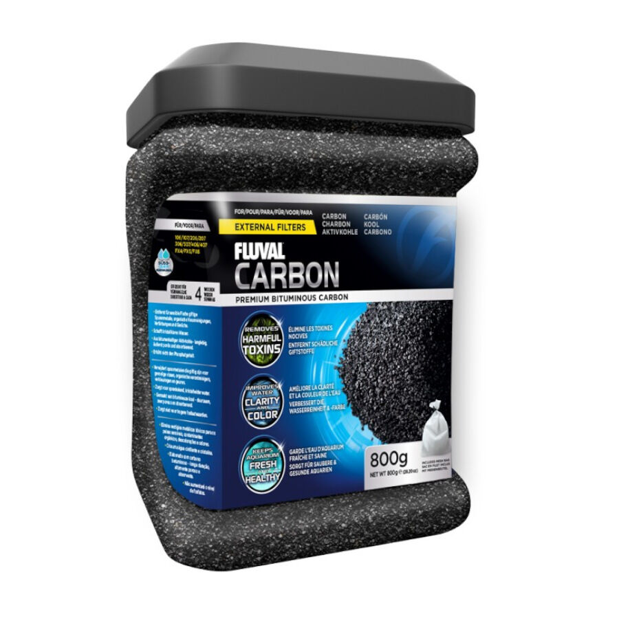 Fluval Premium Carv&atilde;o Ativado para filtro externo de aqu&aacute;rios, , large Imagem n&uacute;mero 1