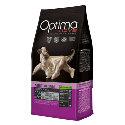 Optima Nova Adult Medium pienso para perros Imagem n&uacute;mero 1