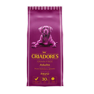 Criadores Grain Free Peru ração cães raças médias e grandes