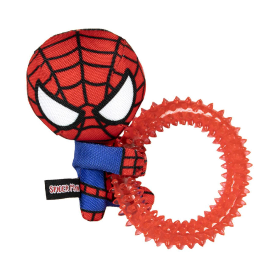 Disney Marvel Anel Mordedor com Spider-Man de peluche para c&atilde;es, , large Imagem n&uacute;mero 1