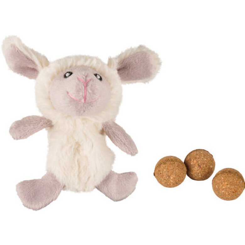 juguete_gato_flamingo_oveja_catnip_FLA46028_M Imagem número 1 peluche para gato con catnip Flamingo Imagem número 1