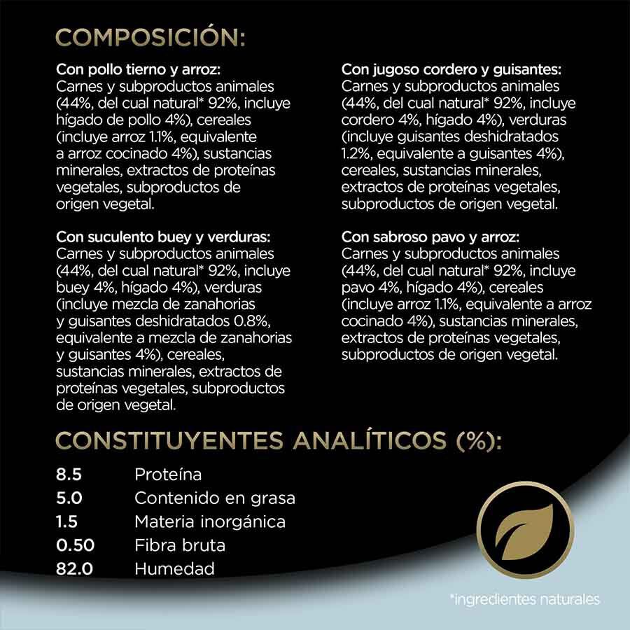 4 terrinas x 150 g Cesar Mistura de Carnes Terrina em Geleia para C&atilde;es S&eacute;nior - Multipack, , large Imagem n&uacute;mero 3