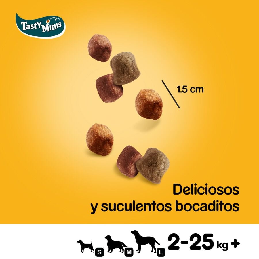 130 g Pedigree Tasty Mini Snacks Sabor Frango e Pato para C&atilde;es, , large Imagem n&uacute;mero 3