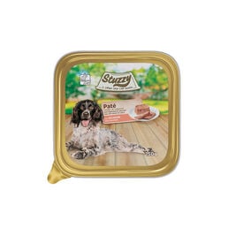 Stuzzy salmão terrina para cães 