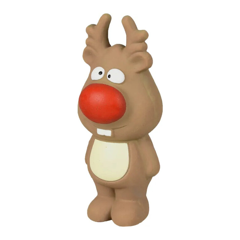Karlie Rena de Natal em látex brinquedo para cães,  Imagem número 2 Karlie Rena de Natal em látex brinquedo para cães, , large Imagem número 2