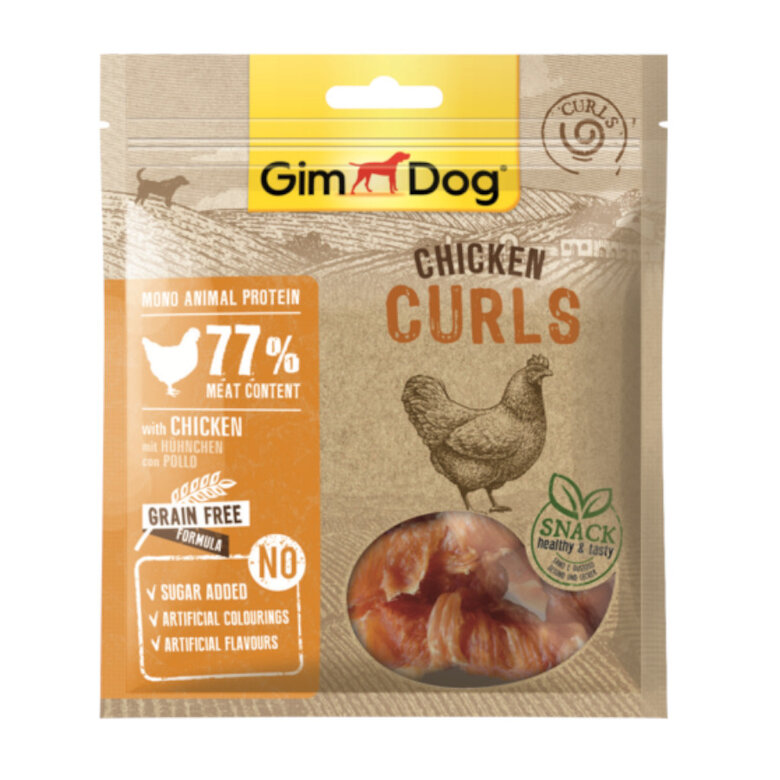 snacks_perros_gimdog_curls_pollo_GIM42812_M Imagem número 1 GimDog Curls de pollo snack para perros Imagem número 1