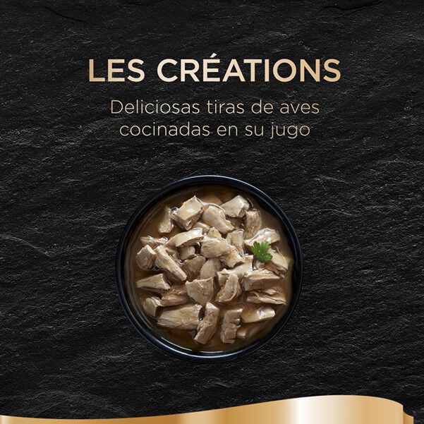 4 saquetas x 85 g Sheba Les Cr&eacute;ations Pollo Molho em Saqueta para Gatos - Multipack, , large Imagem n&uacute;mero 3