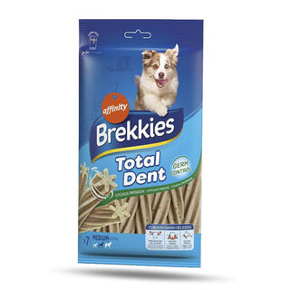 Brekkies Snacks dentais Medium Total Dent para cães