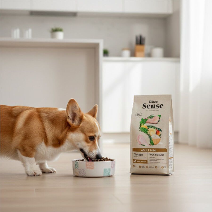 2 kg Dibaq Sense Low Grain Adult Mini Ra&ccedil;&atilde;o de frango para c&atilde;es, , large Imagem n&uacute;mero 4