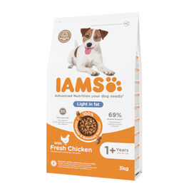 Iams For Vitality Frango ra&ccedil;&atilde;o para c&atilde;es