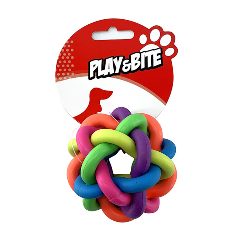 Play&Bite Bola Arco-íris para cães,  Imagem número 1 Play&Bite Bola Arco-íris para cães, , large Imagem número 1