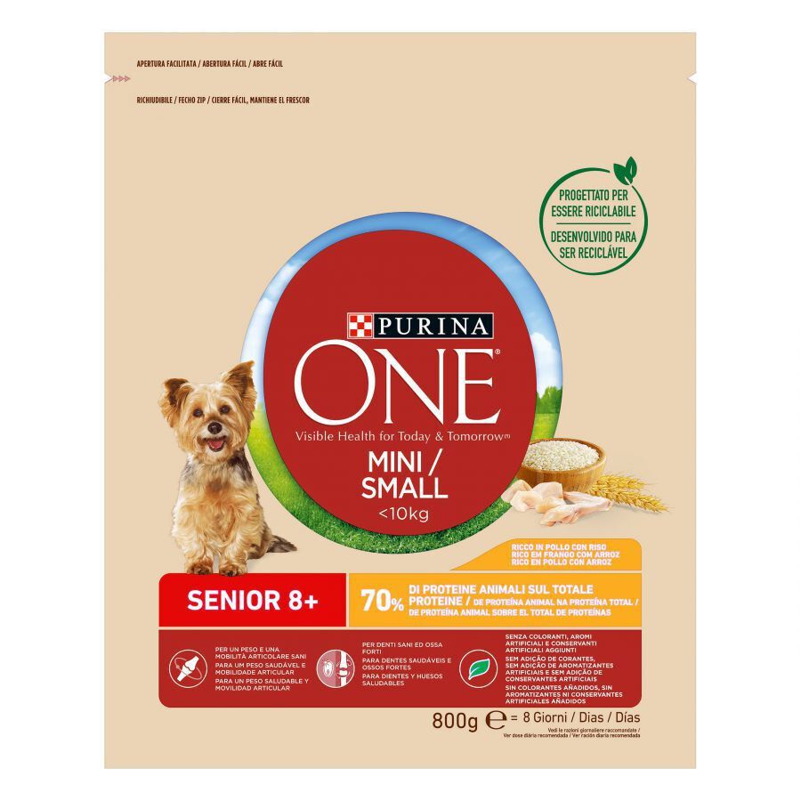 1.5 kg Purina One Senior 8+ Mini ra&ccedil;&atilde;o para c&atilde;es, , large Imagem n&uacute;mero 6
