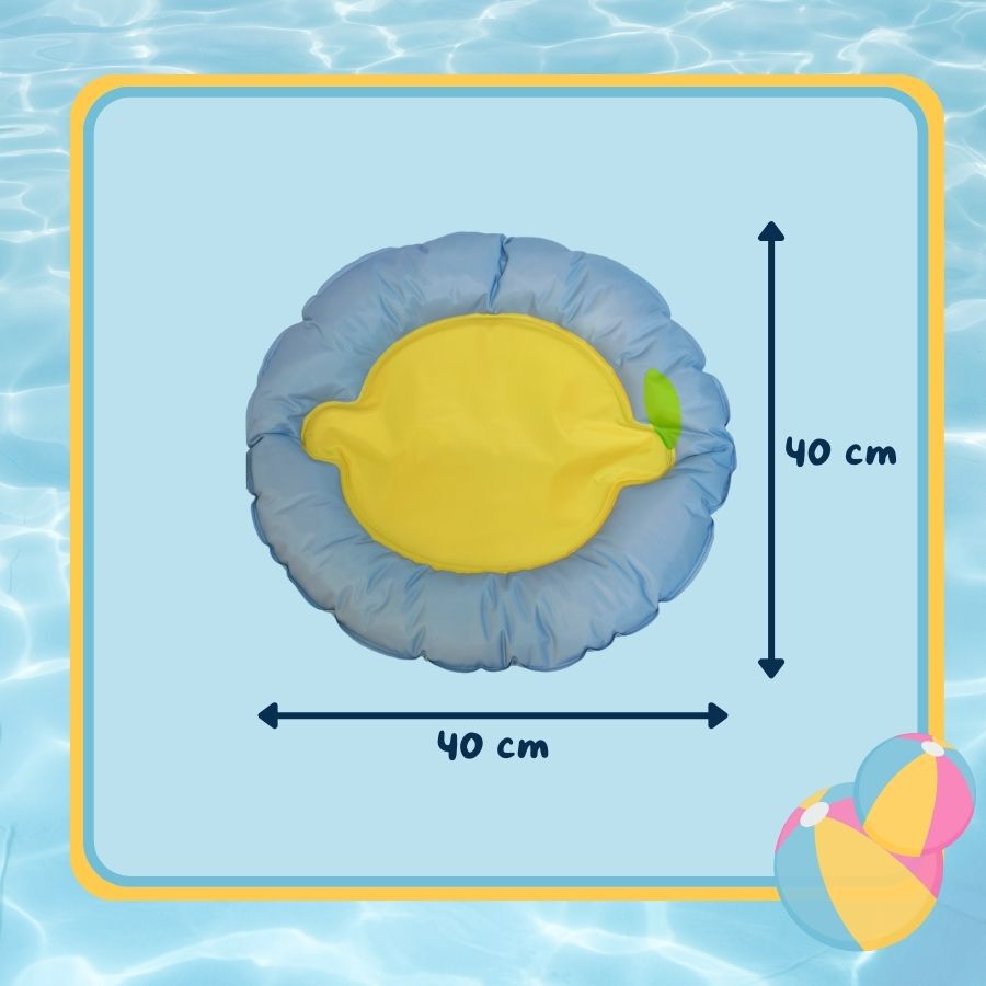 Summer Vibes Round Cool Mat Lemon Cama Refrescante para c&atilde;es, , large Imagem n&uacute;mero 4