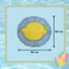 Summer Vibes Round Cool Mat Lemon Cama Refrescante para c&atilde;es, , large Indicador imagem n&uacute;mero 4
