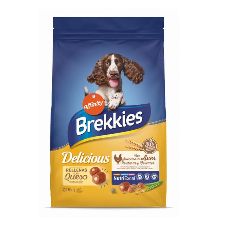 7.25 kg Affinity Brekkies Delicious Sele&ccedil;&atilde;o Aves ra&ccedil;&atilde;o para c&atilde;es, , large Imagem n&uacute;mero 1