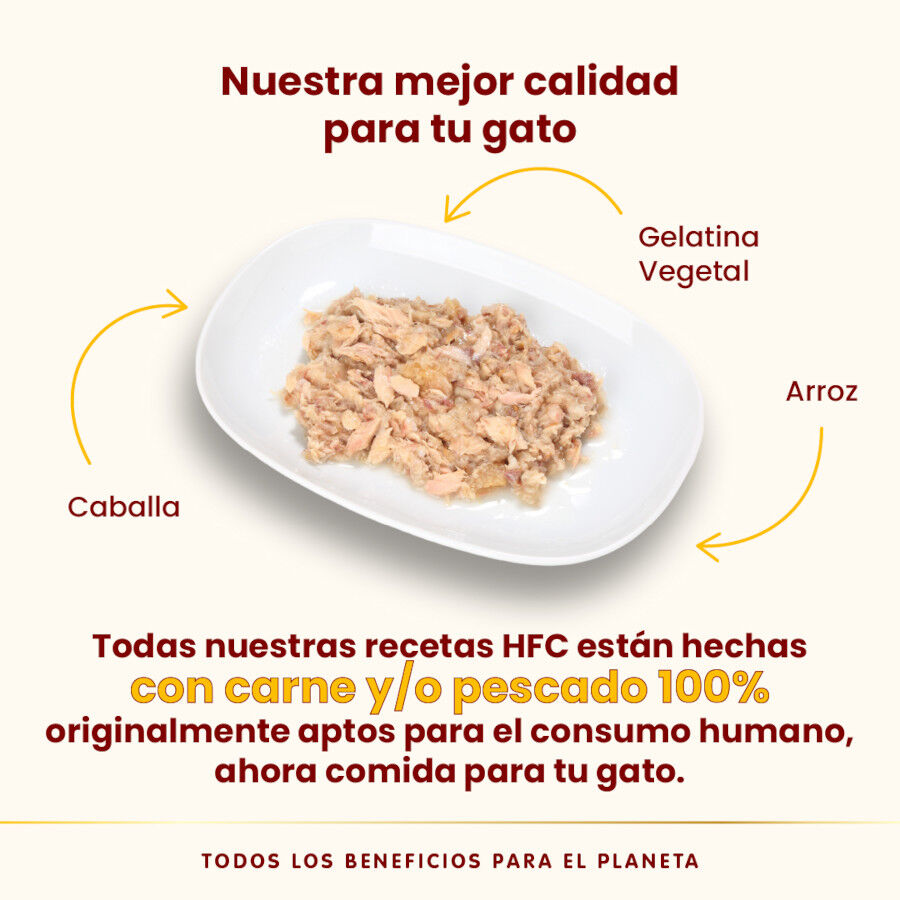 70 g Almo Nature HFC cavala lata para gatos , , large Imagem n&uacute;mero 3