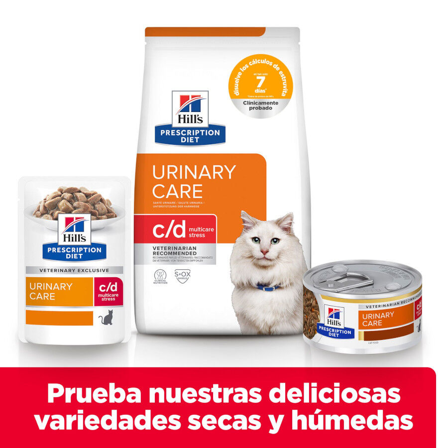 12 kg Hill's Prescription diet c/d Urinary Care frango ra&ccedil;&atilde;o para gatos, , large Imagem n&uacute;mero 8