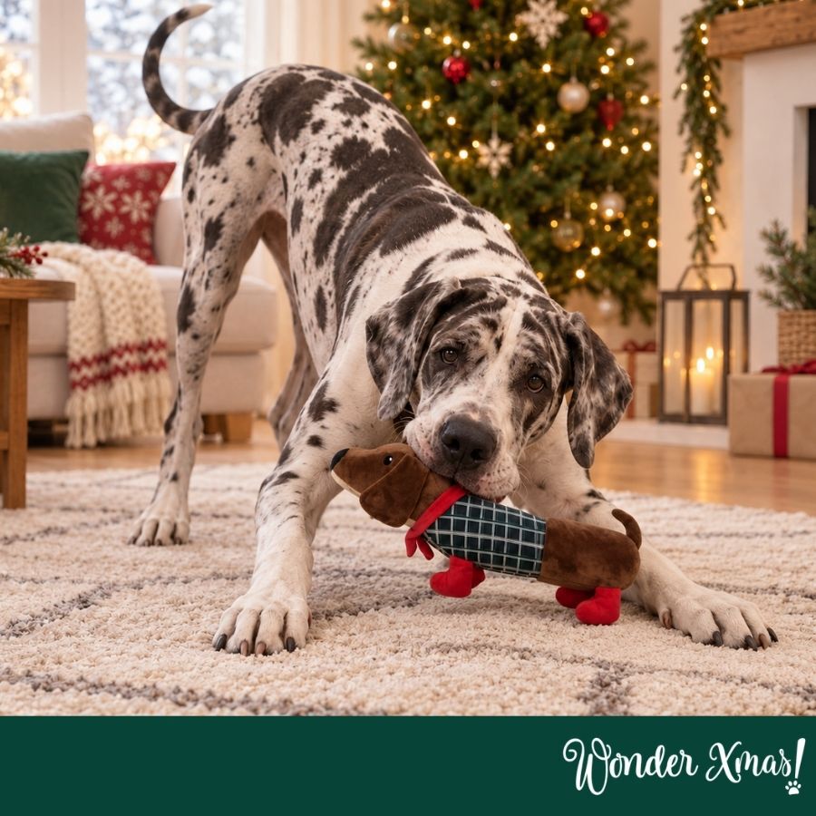 Wonder Christmas C&atilde;o Salsicha XL Peluche para c&atilde;es, , large Imagem n&uacute;mero 2