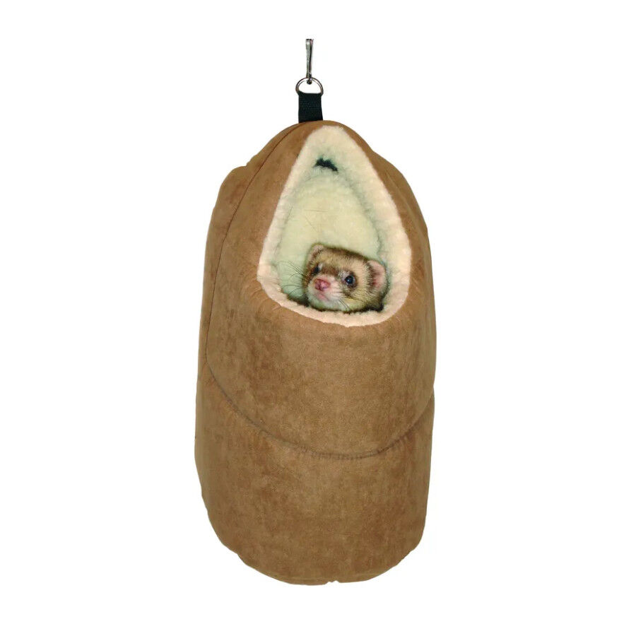 Flamingo casa colgante para hurones de ante Imagem n&uacute;mero 1