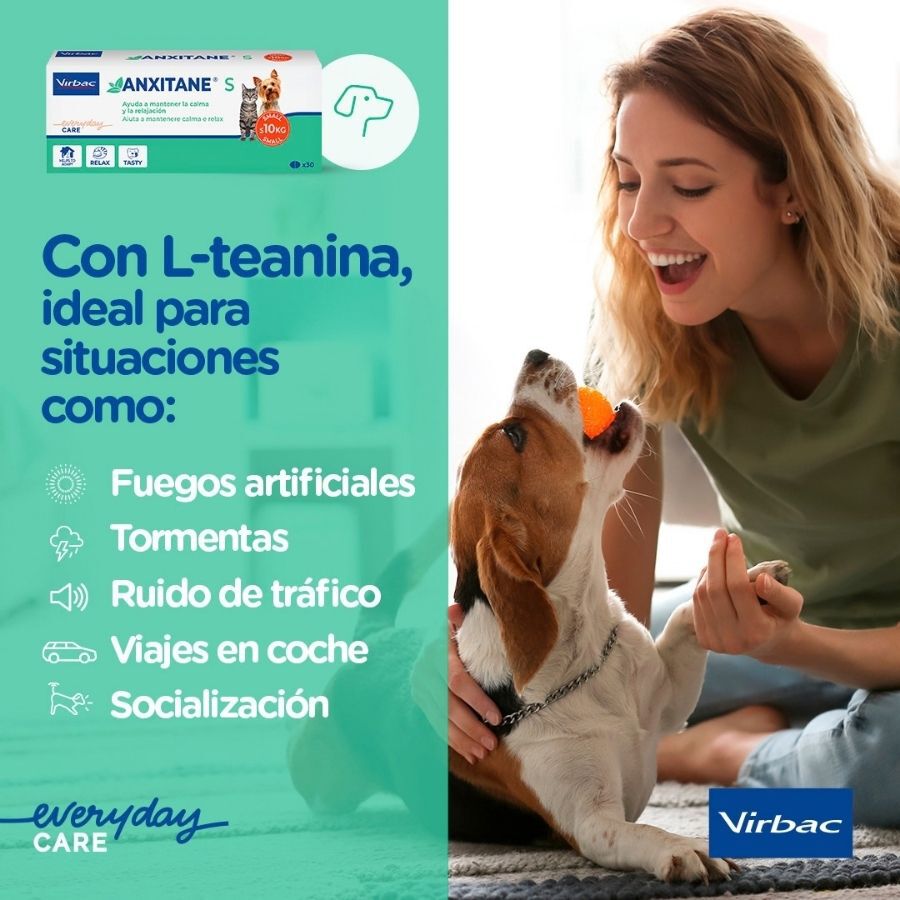 M/L Virbac Anxitane Relaxantes em comprimidos para c&atilde;es e gatos, , large Imagem n&uacute;mero 7