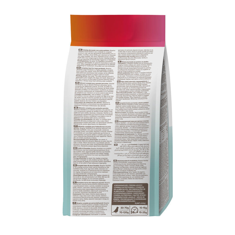 Beaphar XtraVital Mistura para cacatuas, , large Imagem n&uacute;mero 6