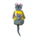 Kong Pull-A-Partz Cheezy Rato de brinquedo para gatos, , large image number null