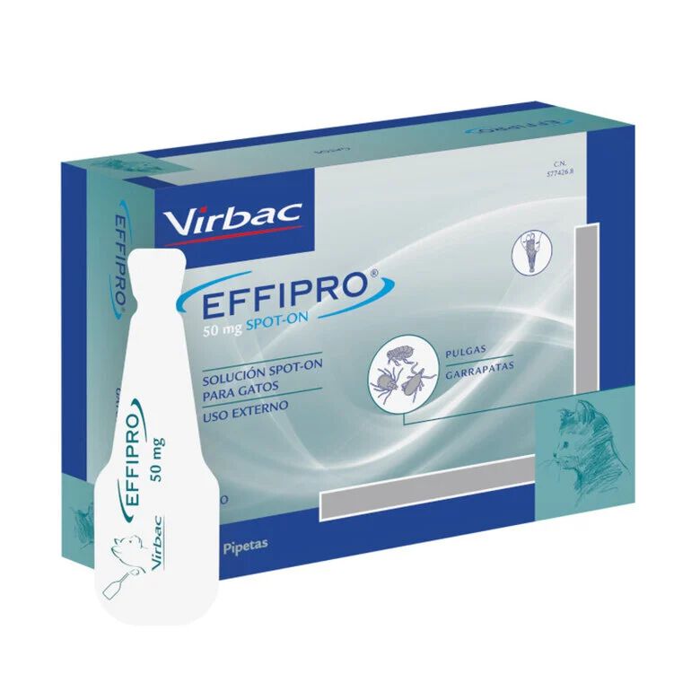 Effipro Pipetas Antiparasit&aacute;rias para gatos, , large Imagem n&uacute;mero 2