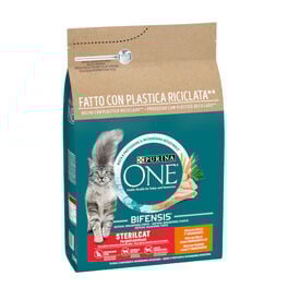 Purina One Adult Bifensis Esterilizado Frango ração para gatos 
