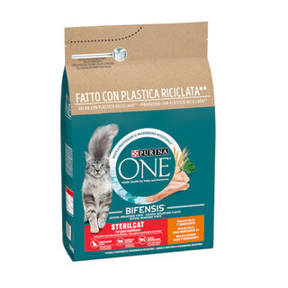Purina One Adult Bifensis Esterilizado Frango ração para gatos 