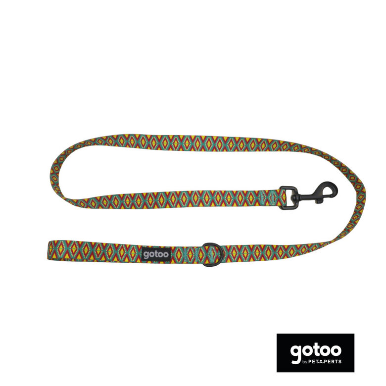 Gotoo Trela estampada colorida para cães,  Imagem número 2 Gotoo Trela estampada colorida para cães, , large Imagem número 2