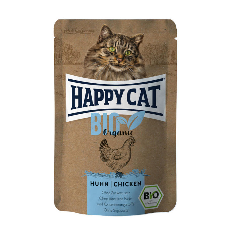 Happy Cat Bio Saqueta com Frango para gatos adultos, , large image number null