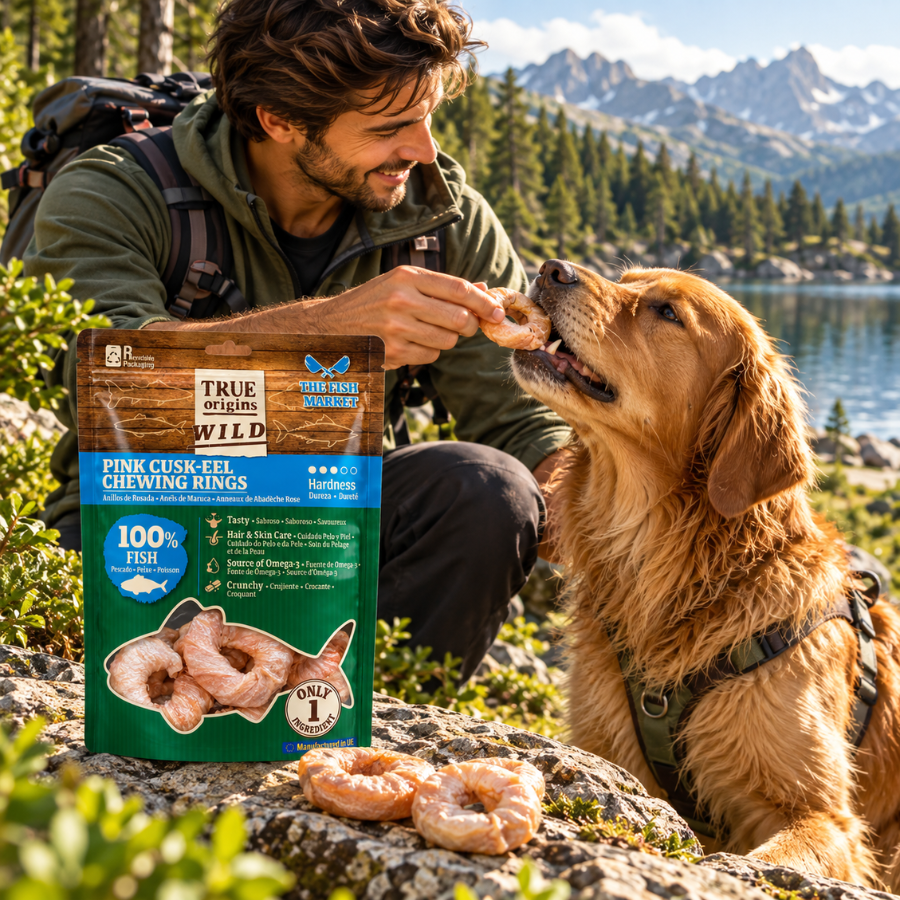 2 uds. True Origins Anillos Piel Rosada Snack para perros, , large Imagem n&uacute;mero 1