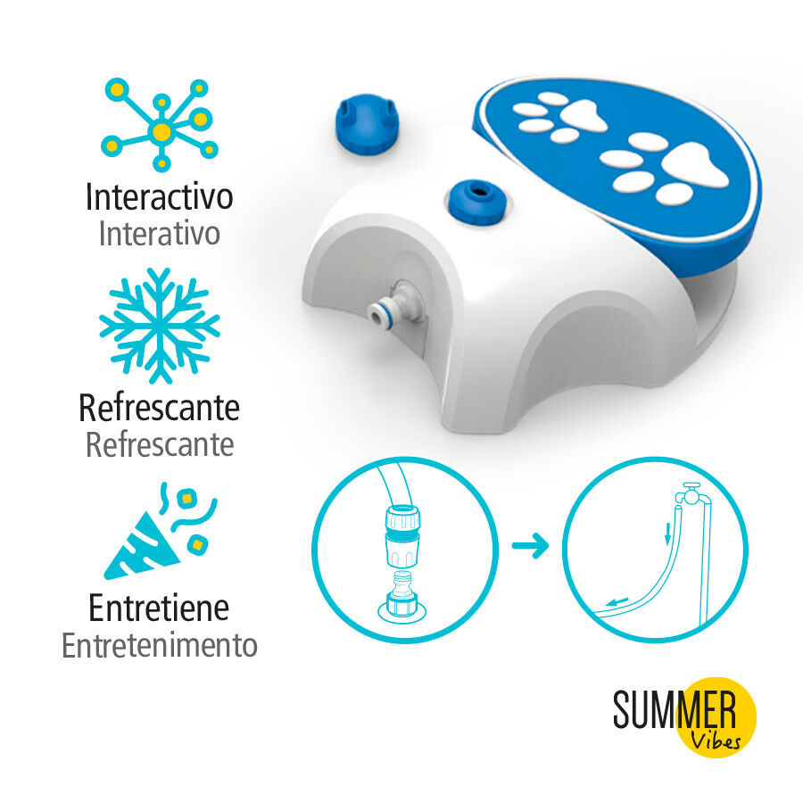 Summer Vibes Pedal aqu&aacute;tico interativo para c&atilde;es, , large Imagem n&uacute;mero 3