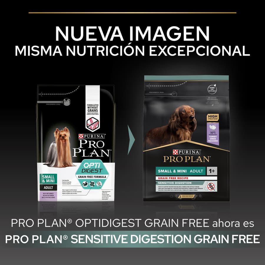 2.5 kg Pro Plan Adult Small y Mini Digesti&oacute;n Peru  ra&ccedil;&atilde;o para c&atilde;es, , large Imagem n&uacute;mero 2