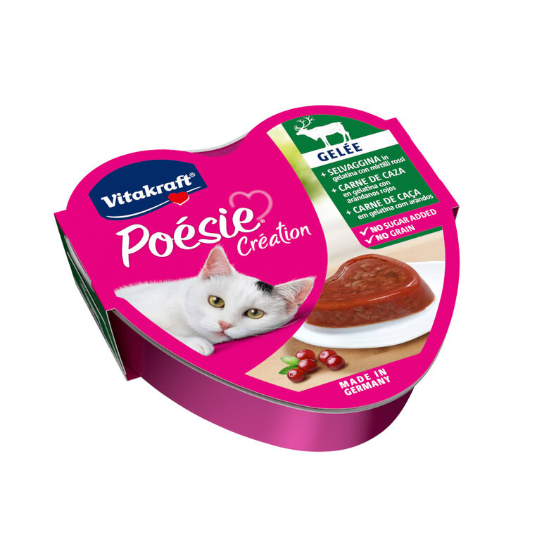 Vitakraft Poésie carne terrina em gelatina para gatos, , large image number null
