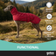 Gotoo Casaco Imperme&aacute;vel Vermelho para galgos, , large Indicador imagem n&uacute;mero 6
