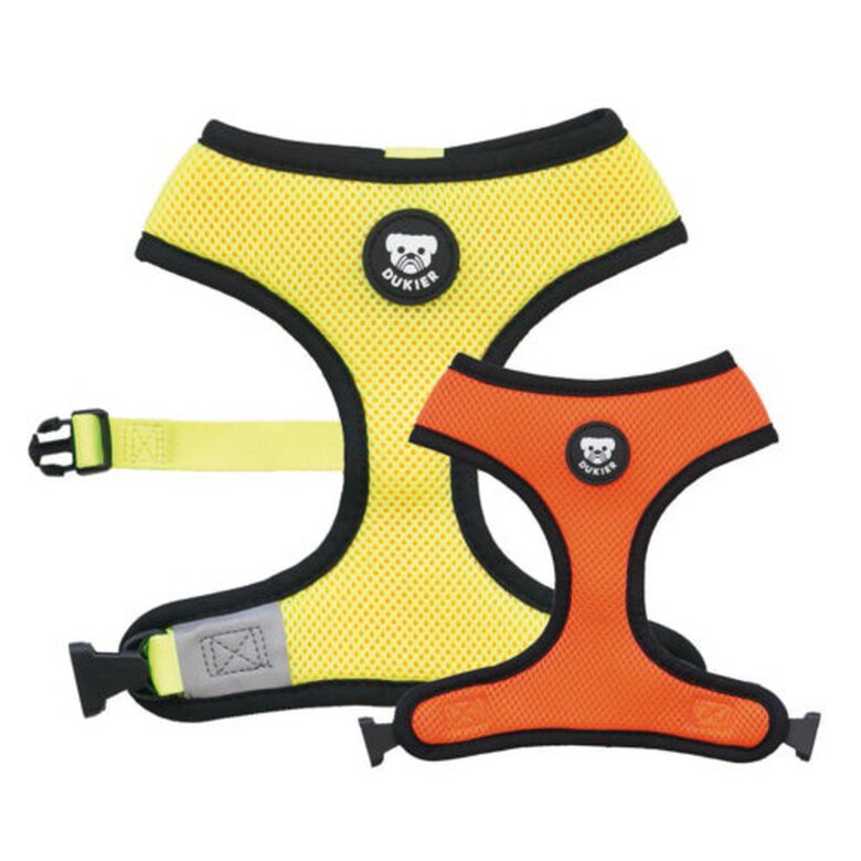 Dukier Neon Peitoral Reversível de Neoprene para cães,  Imagem número 1 Dukier Neón arnés para perros reversible neopreno Imagem número 1