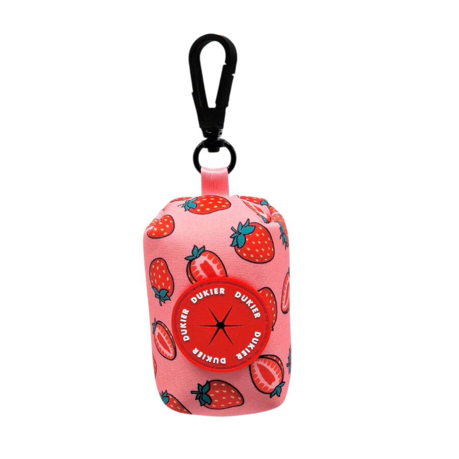 Dukier Porta-sacos estampado Berry Love para c&atilde;es, , large Imagem n&uacute;mero 3