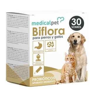 Medicalpet Biflora probiótico para cães e gatos
