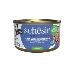 Schesir Adult Atum com Anchovas em lata para gatos 